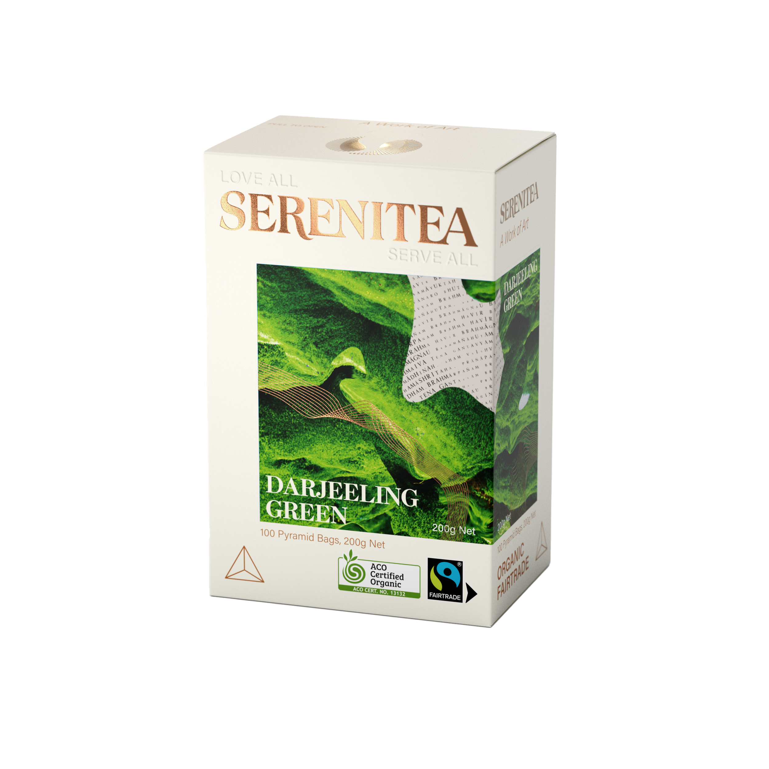 Serinitea Darjeeling Green 100 Tea Bags
