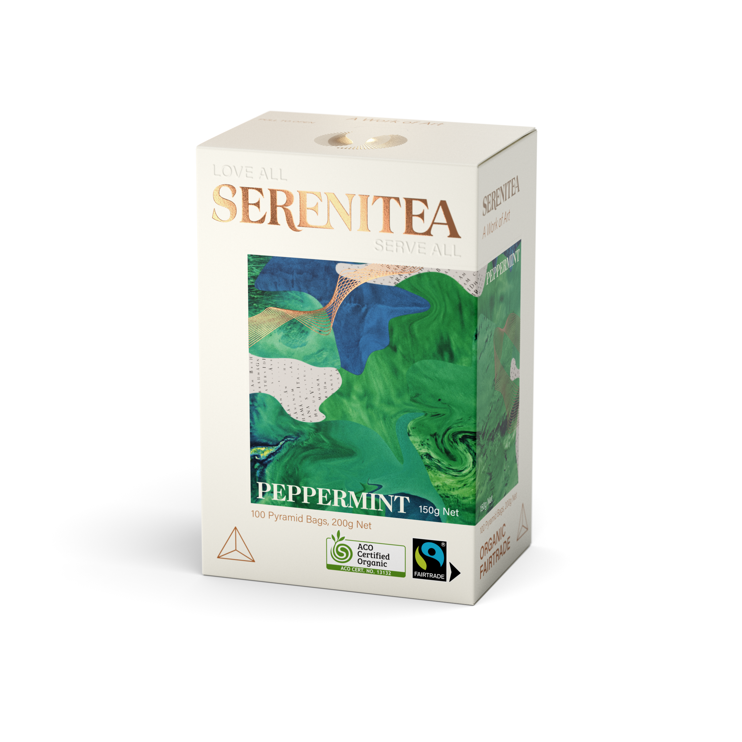 Serinitea Peppermint 100 Tea Bags