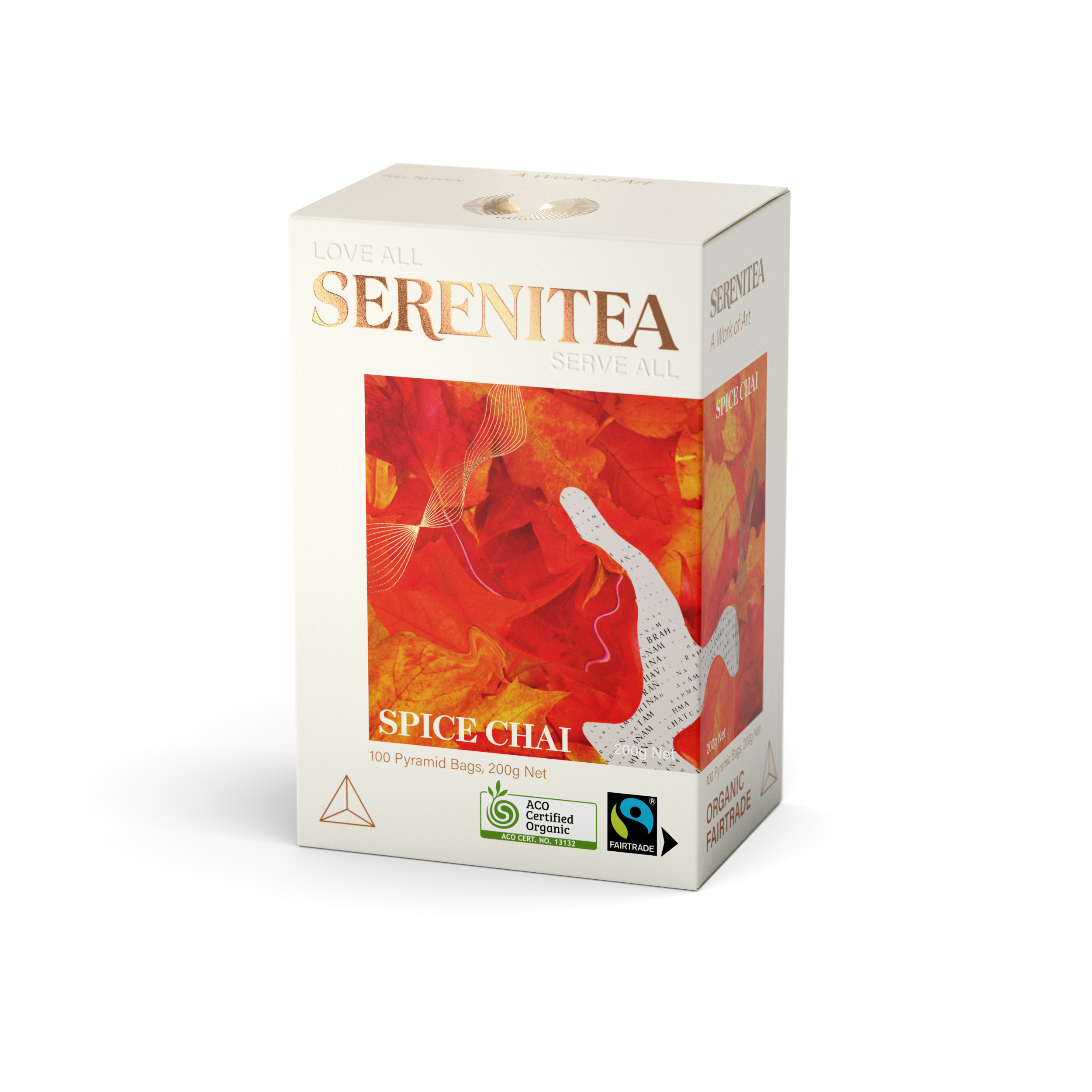 Serinitea Spice Chai 100 Tea Bags