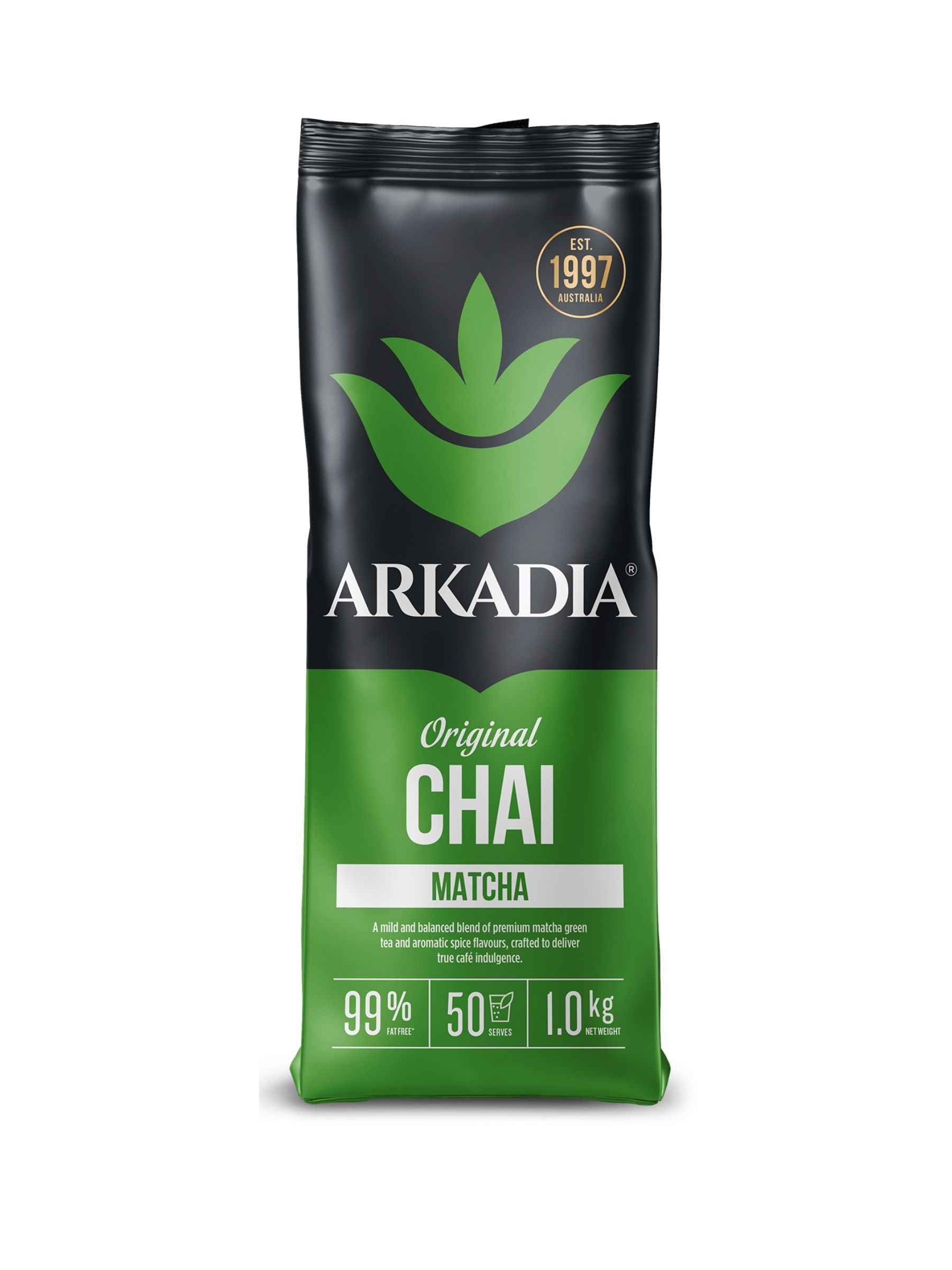Arkadia Chai Tea Matcha Latte